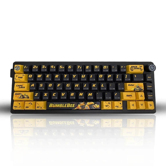 Teclado Mecánico Inalámbrico Transformers TF-GK02 RGB 85 Teclas Tri-Mode Bluetooth 2.4G USB-C