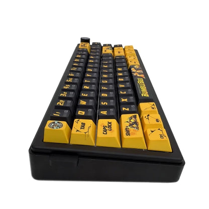 Teclado Mecánico Inalámbrico Transformers TF-GK02 RGB 85 Teclas Tri-Mode Bluetooth 2.4G USB-C