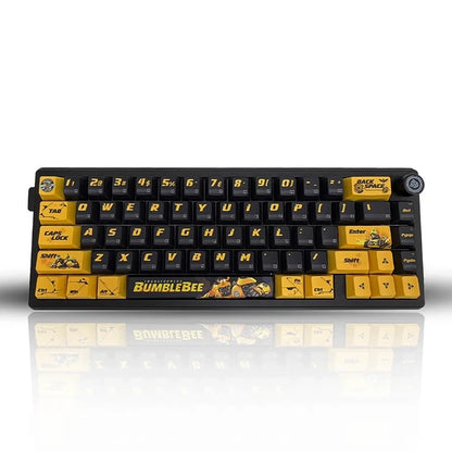 Teclado Mecánico Inalámbrico Transformers TF-GK02 RGB 85 Teclas Tri-Mode Bluetooth 2.4G USB-C