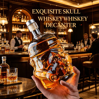 Botella de Whisky Stormtrooper Imperial Star Wars | Decantador de Vidrio para Licores y Coleccionistas