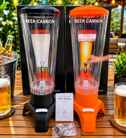 Dispensador de Bebidas 3L con Parlante Bluetooth y Luces LED | Terrakon Online