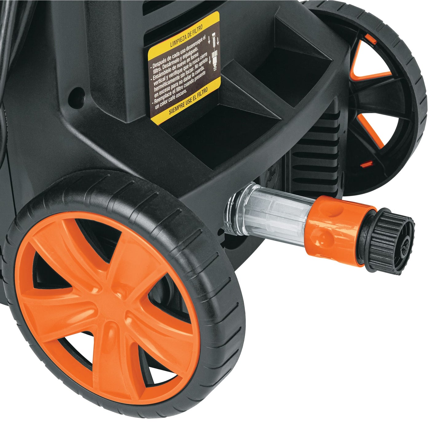 Hidrolavadora Eléctrica 1800 PSI 220V de Alta Presión para Auto, Patio y Hogar