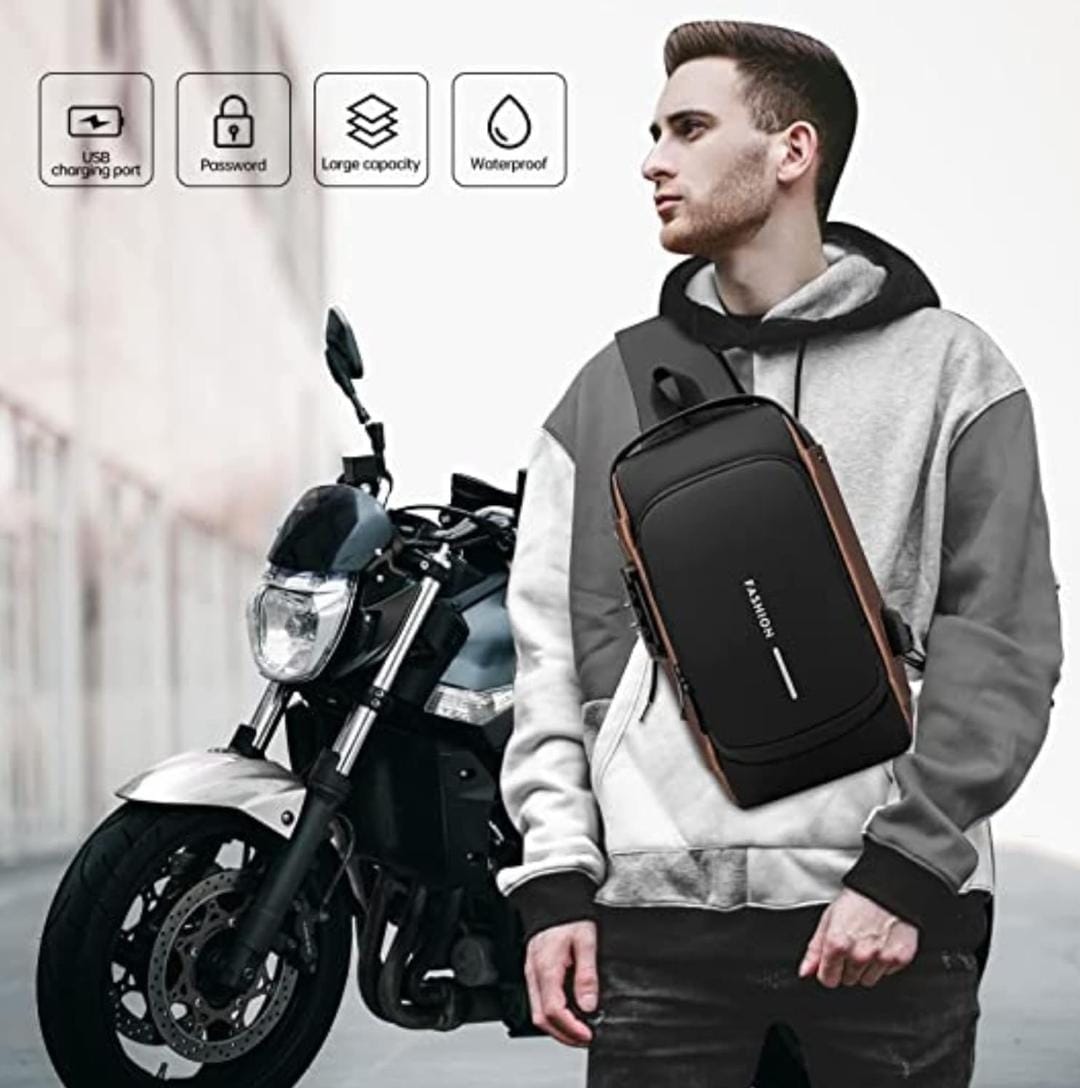 Morral Antirrobo Premium con Clave | Bolso Cruzado Impermeable - Terrakon Online