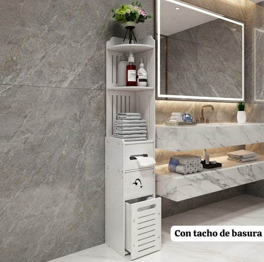 Armario Multiusos de Trupan PVC con Tacho de Basura | Terrakon Online