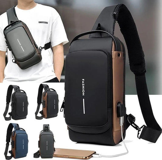 Morral Antirrobo Premium con Clave | Bolso Cruzado Impermeable - Terrakon Online
