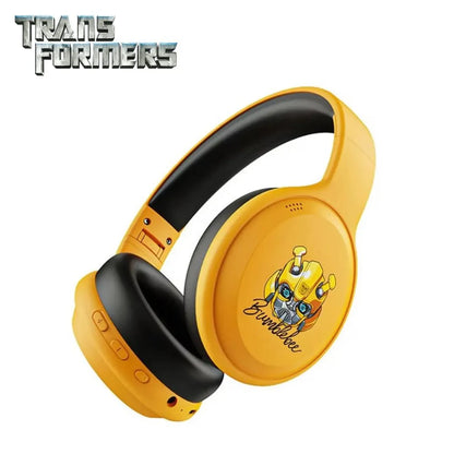 Auriculares Inalámbricos Bluetooth Transformers TF-G06 Amarillo | Sonido HD y Diseño Gamer