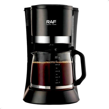 Cafetera Eléctrica RAF R.132 680W 1.2 Litros para 10 Tazas